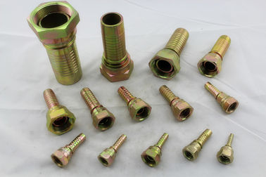 37 ° Cone Seat SAE J514 JIC Female Hose End Hydraulic Fittings And Adapters