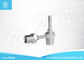 BSPT Male Hydraulic Hose Adapter 60 Kursi Cone Kursi ISO7-PT Dengan Mesin CNC