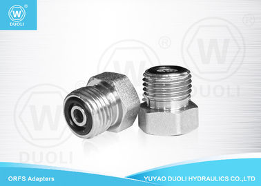 Adaptor Hidrolik ORFS Male Plug Thread Lurus, Fitting Konektor Selang Hidrolik