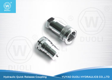 Coupler Cepat Hidrolik Baja, Pelepas Hidrolik Cepat Rilis ISO 7241