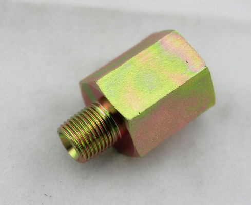 Adaptor Hidrolik Berulir Pria / Wanita NPT, Fitting Hidrolik Benang Lurus
